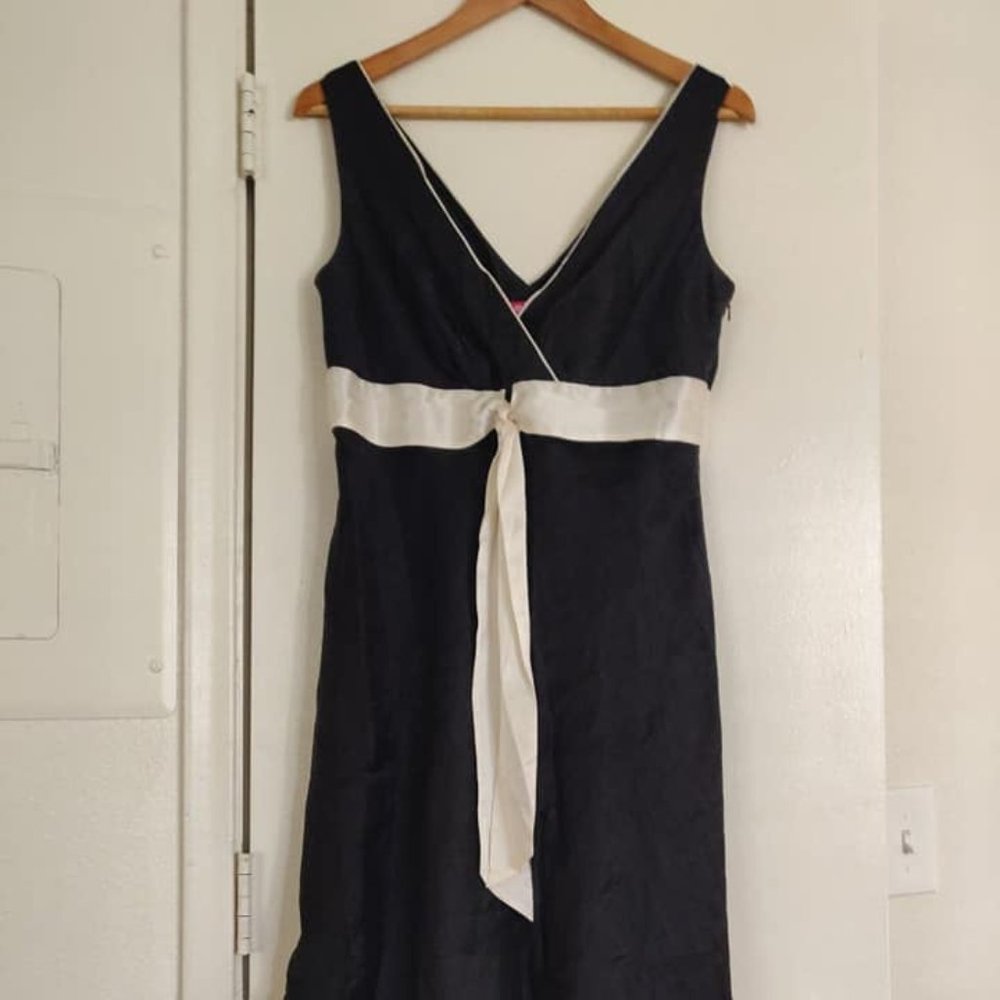 Monsoon UK Silk Cocktail Dress - Size UK 14